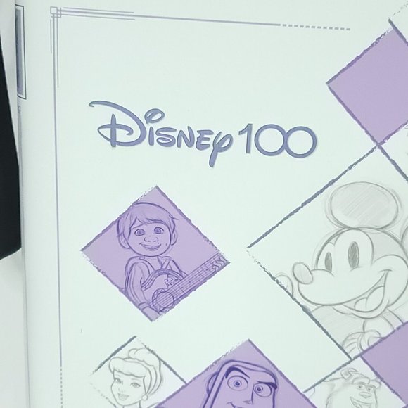 disney 100 card binder 2023 Fun Joyful Trading Card Introducing the Crystal Art 100th Anniversary Disney Sticker Album a timeless treasure that celebrates a century of enchantment and magic with the most beloved Disney characters Disney\'s 100 Carnival Leather Binder